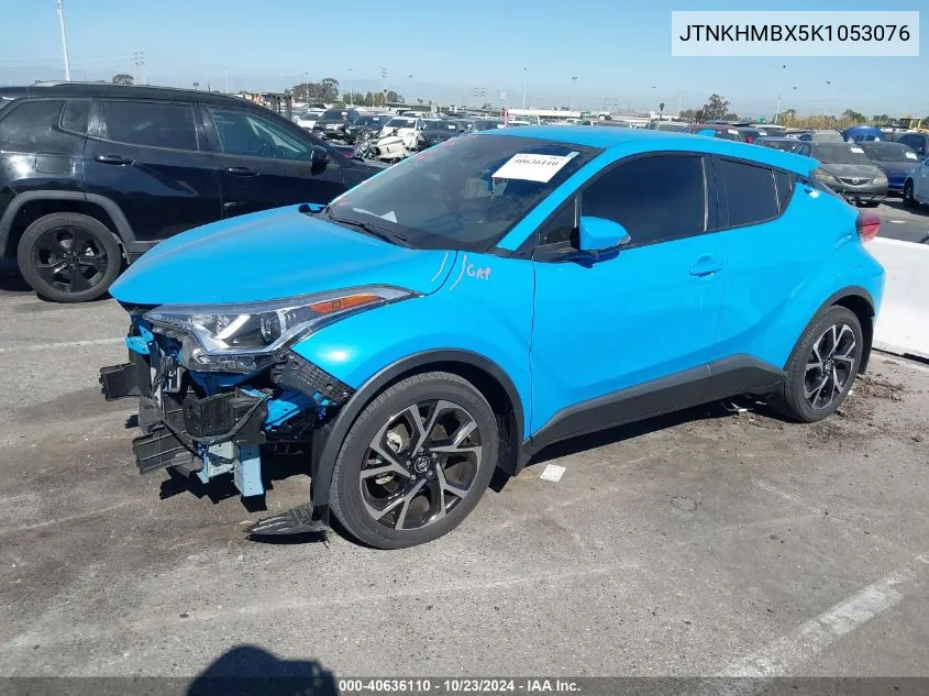 2019 Toyota C-Hr Xle VIN: JTNKHMBX5K1053076 Lot: 40636110