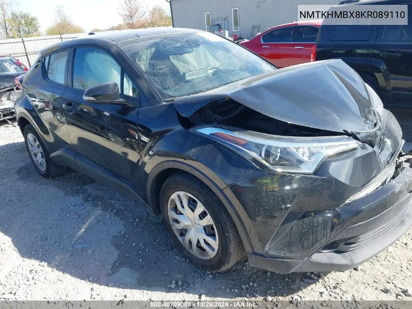 2019 Toyota C-Hr Le VIN: NMTKHMBX8KR089110 Lot: 40709003