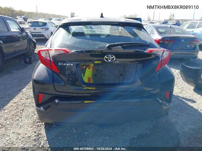 NMTKHMBX8KR089110 2019 Toyota C-Hr Le