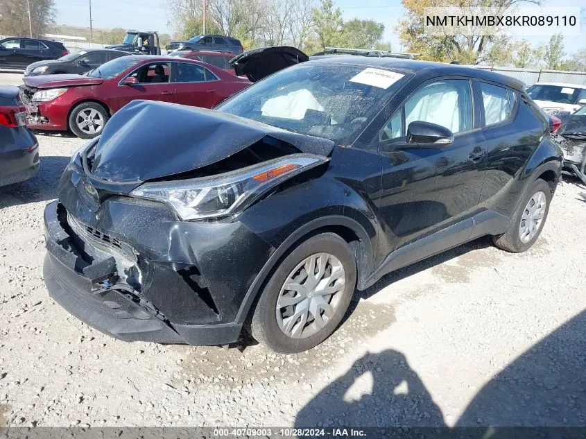 NMTKHMBX8KR089110 2019 Toyota C-Hr Le