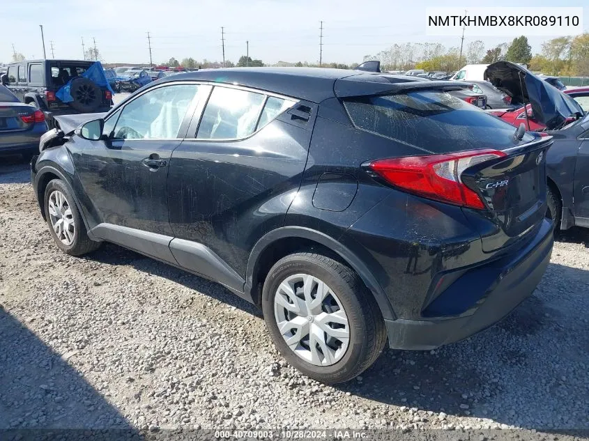 2019 Toyota C-Hr Le VIN: NMTKHMBX8KR089110 Lot: 40709003