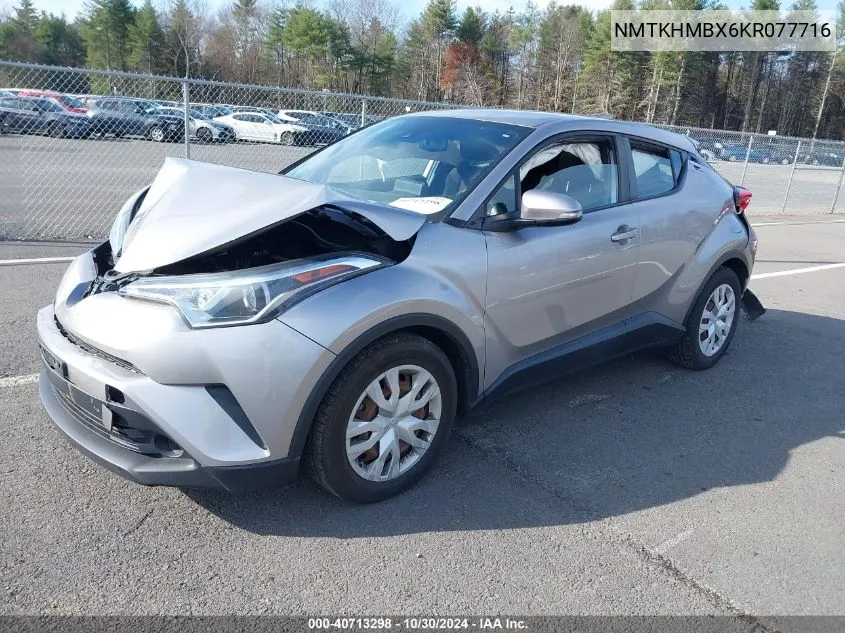 2019 Toyota C-Hr Le VIN: NMTKHMBX6KR077716 Lot: 40713298