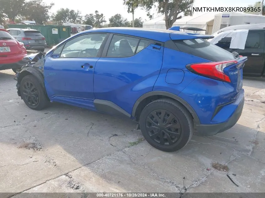 NMTKHMBX8KR089365 2019 Toyota C-Hr Le