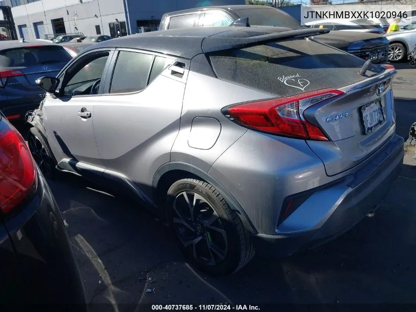 2019 Toyota C-Hr Xle VIN: JTNKHMBXXK1020946 Lot: 40737685