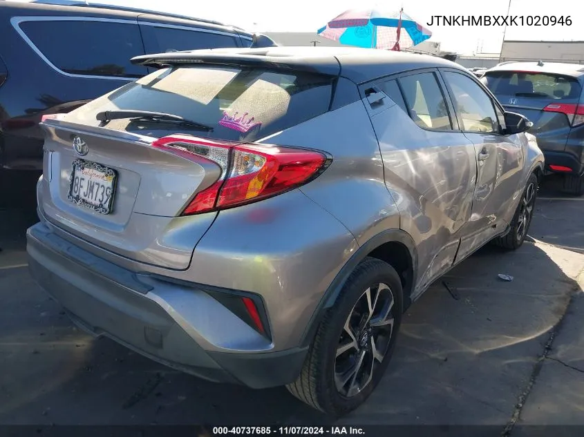 2019 Toyota C-Hr Xle VIN: JTNKHMBXXK1020946 Lot: 40737685