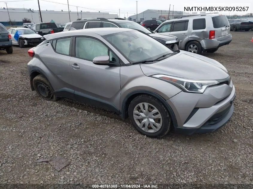 2019 Toyota C-Hr Le VIN: NMTKHMBX5KR095267 Lot: 40761365