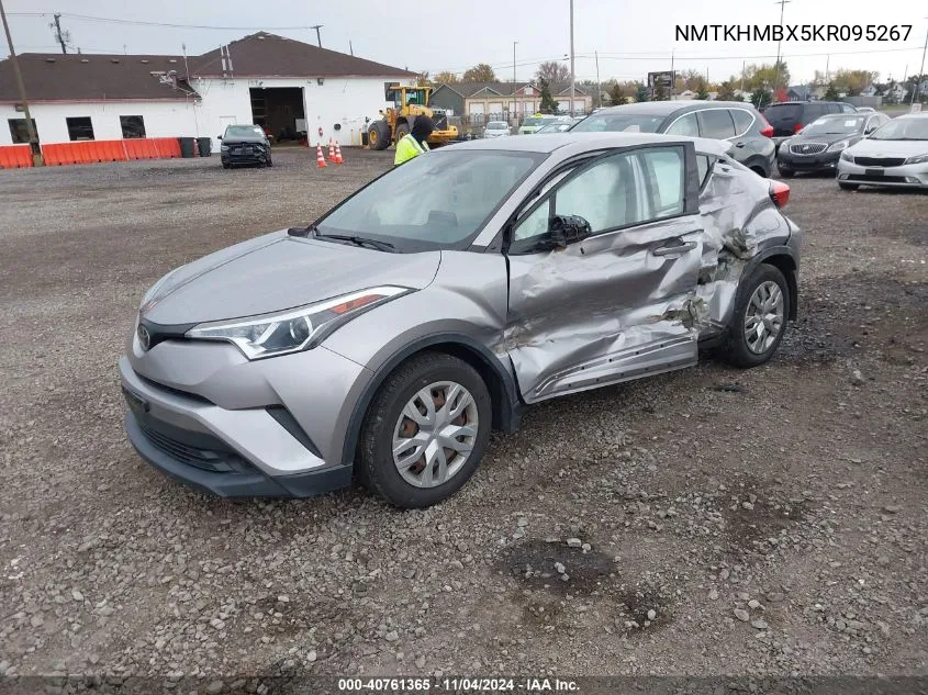 2019 Toyota C-Hr Le VIN: NMTKHMBX5KR095267 Lot: 40761365