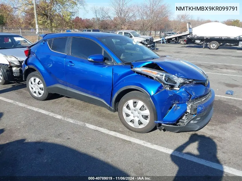 2019 Toyota C-Hr Le VIN: NMTKHMBX9KR099791 Lot: 40789019