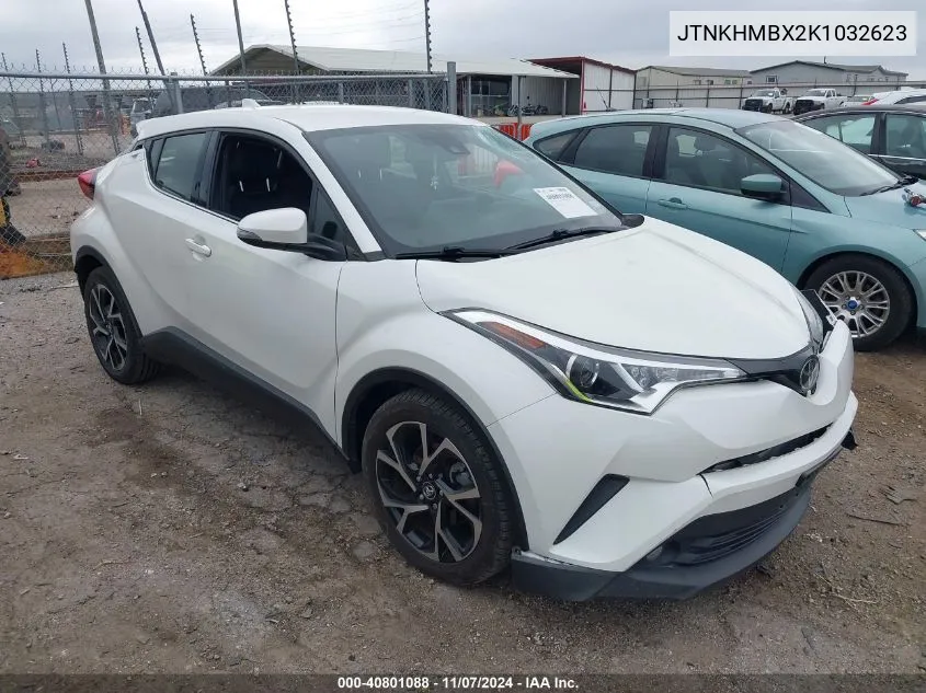 2019 Toyota C-Hr Limited VIN: JTNKHMBX2K1032623 Lot: 40801088