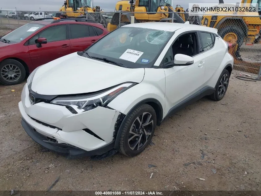 2019 Toyota C-Hr Limited VIN: JTNKHMBX2K1032623 Lot: 40801088