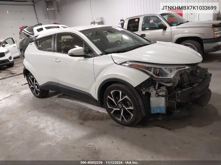 2019 Toyota C-Hr Xle VIN: JTNKHMBX7K1033699 Lot: 40852239