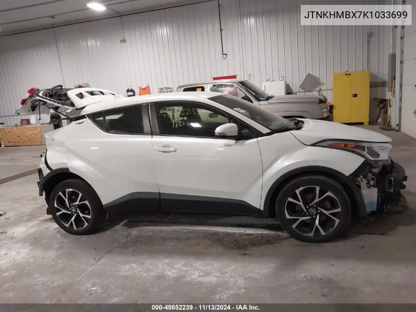 2019 Toyota C-Hr Xle VIN: JTNKHMBX7K1033699 Lot: 40852239