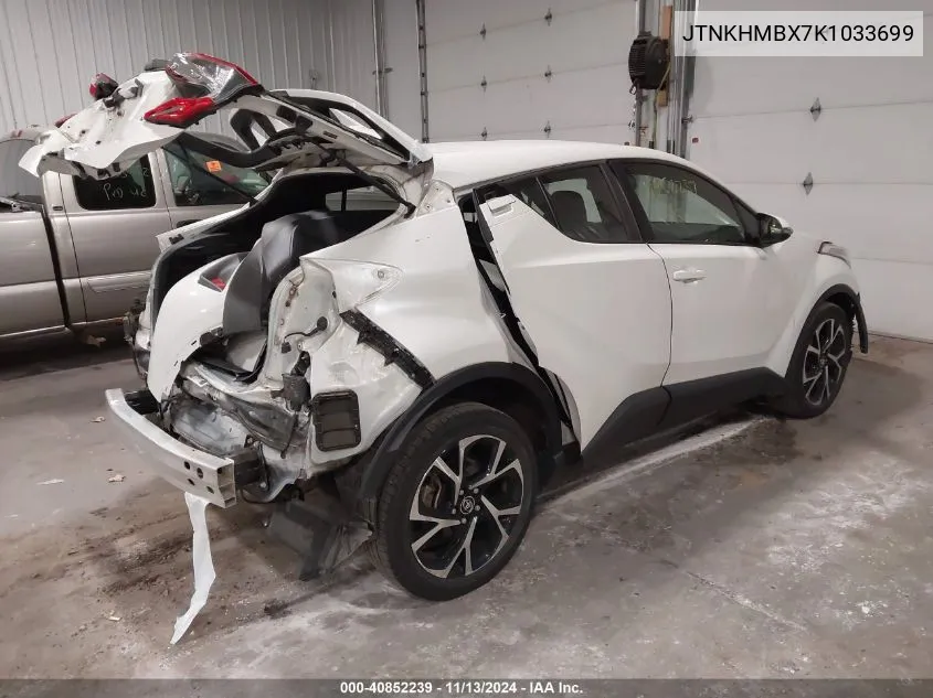 2019 Toyota C-Hr Xle VIN: JTNKHMBX7K1033699 Lot: 40852239