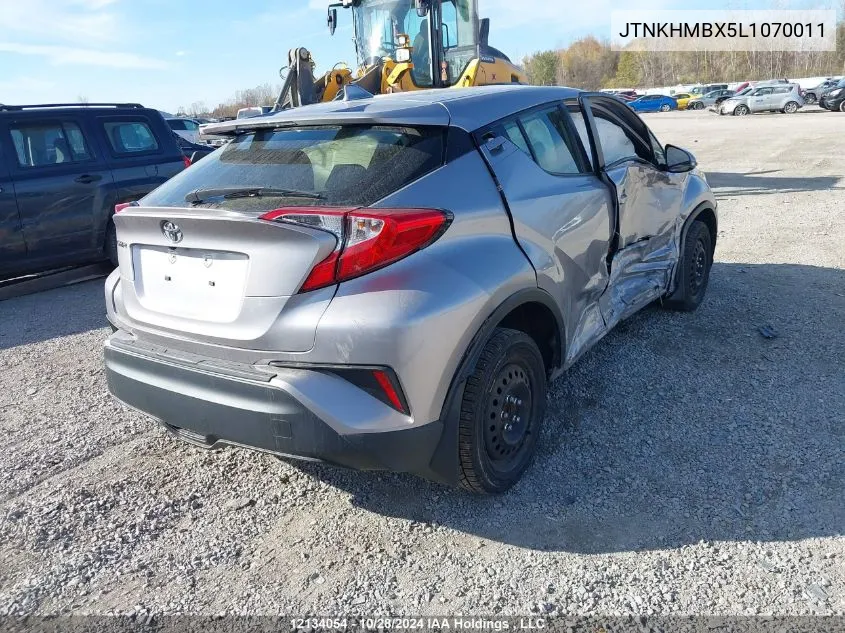 2020 Toyota C-Hr Xle/Le/Limited VIN: JTNKHMBX5L1070011 Lot: 12134054