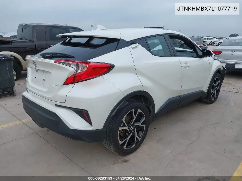 2020 Toyota C-Hr Xle VIN: JTNKHMBX7L1077719 Lot: 39283159