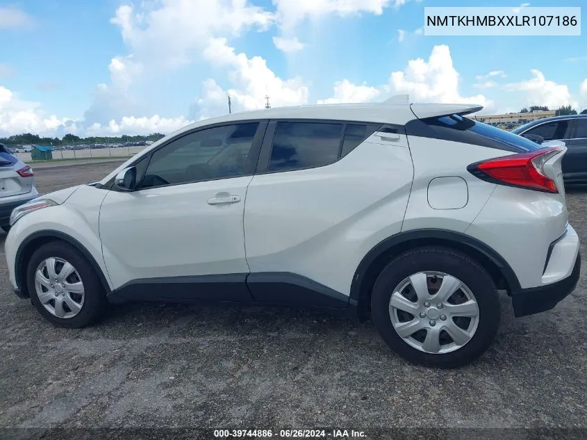 2020 Toyota C-Hr Le VIN: NMTKHMBXXLR107186 Lot: 39744886