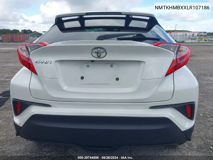 2020 Toyota C-Hr Le VIN: NMTKHMBXXLR107186 Lot: 39744886