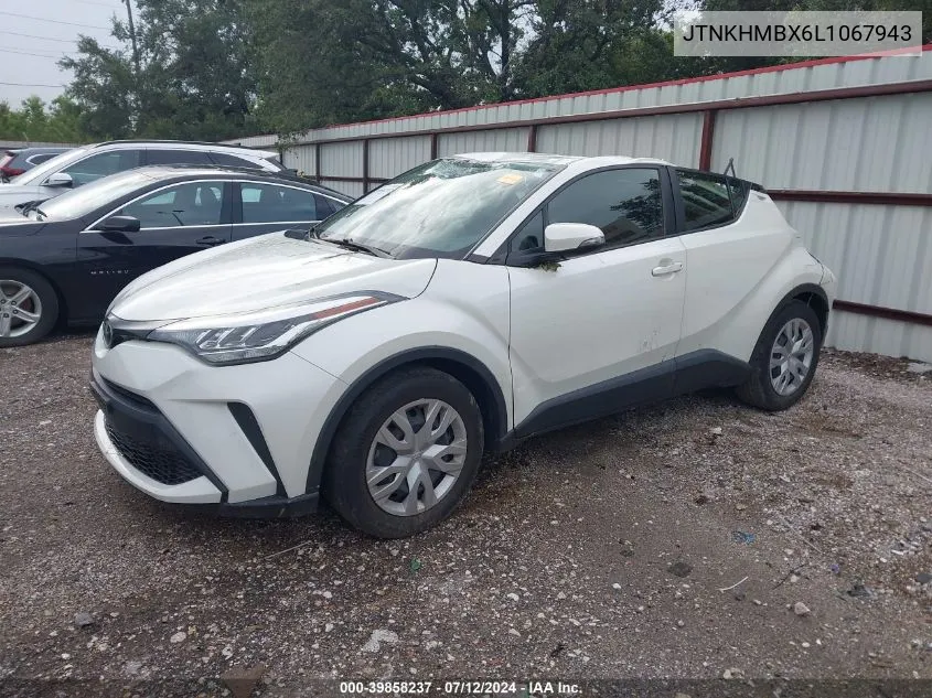 JTNKHMBX6L1067943 2020 Toyota C-Hr Le