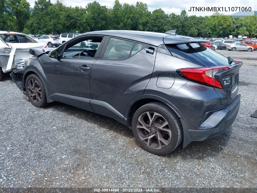 2020 Toyota C-Hr Xle VIN: JTNKHMBX1L1071060 Lot: 39914868