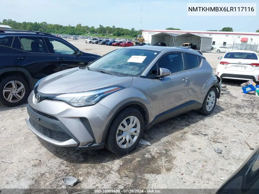 NMTKHMBX6LR117116 2020 Toyota C-Hr Le/Limited/Xle