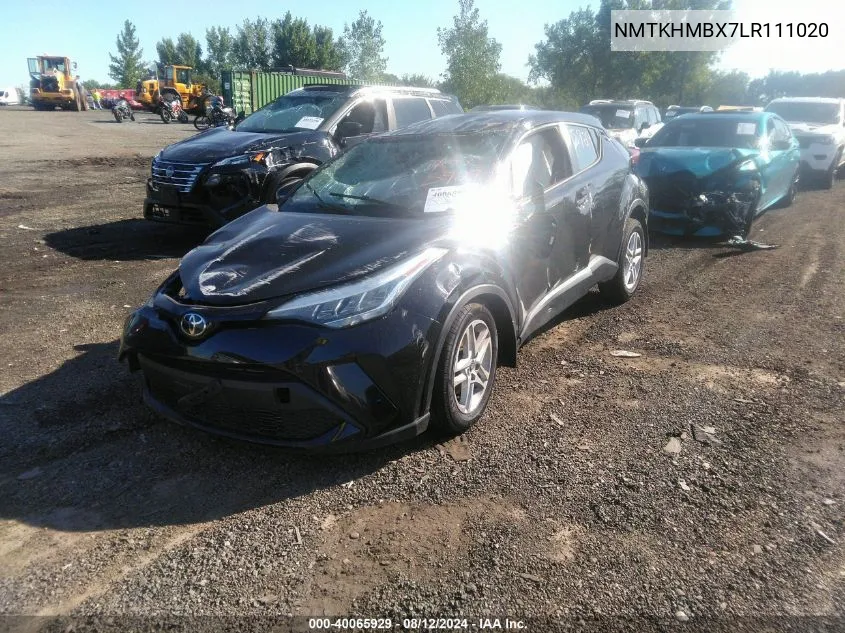 NMTKHMBX7LR111020 2020 Toyota C-Hr Le