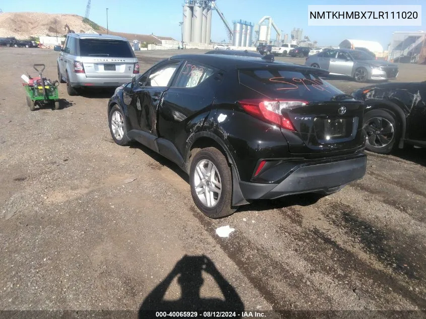 NMTKHMBX7LR111020 2020 Toyota C-Hr Le