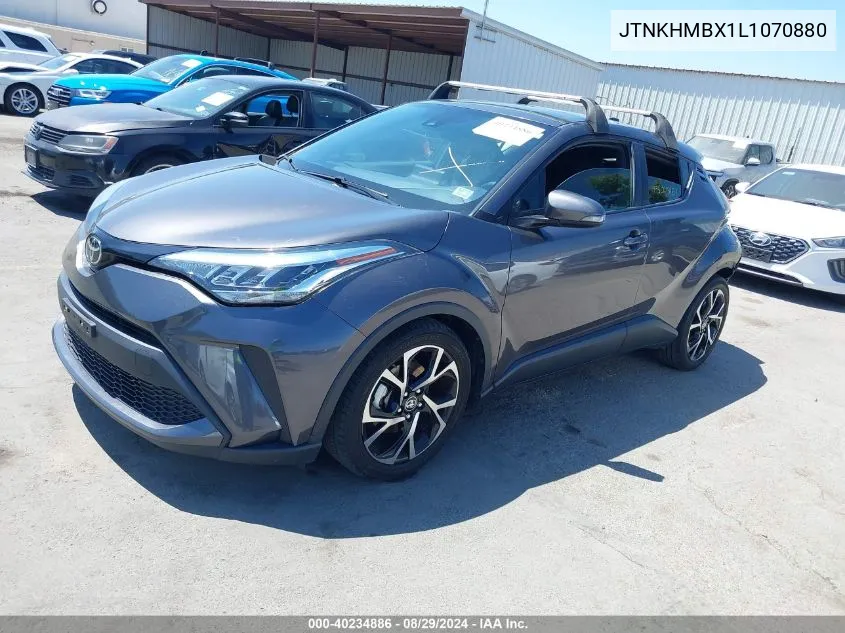 2020 Toyota C-Hr Xle VIN: JTNKHMBX1L1070880 Lot: 40234886