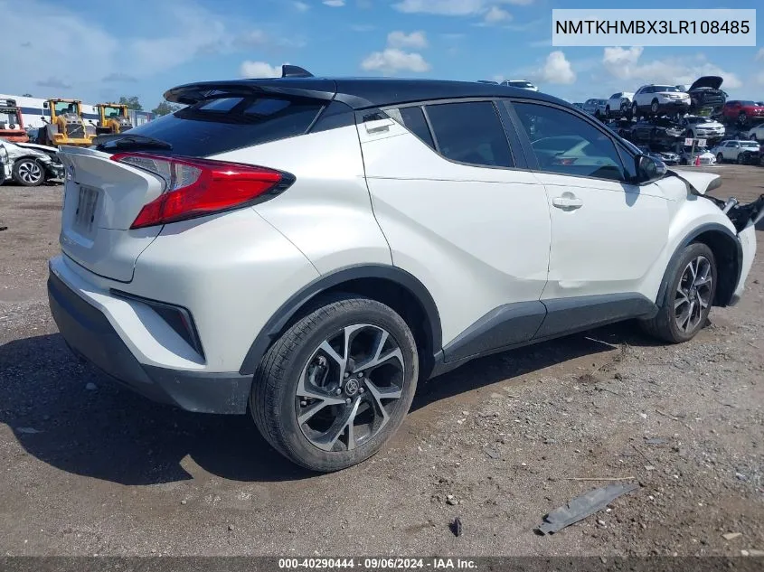 2020 Toyota C-Hr Xle VIN: NMTKHMBX3LR108485 Lot: 40290444