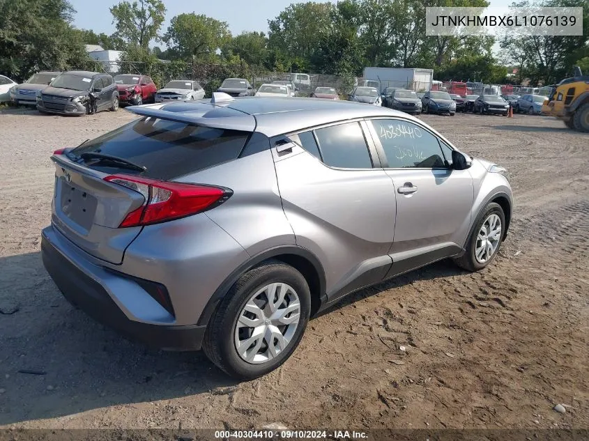 2020 Toyota C-Hr Xle/Le/Limited VIN: JTNKHMBX6L1076139 Lot: 40304410