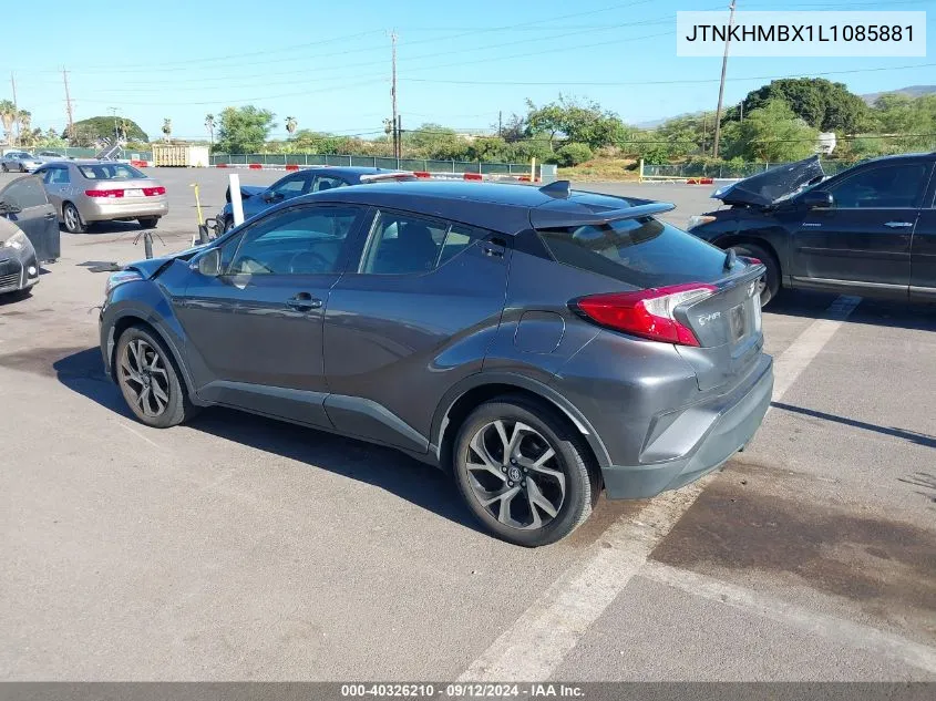 2020 Toyota C-Hr Xle/Le/Limited VIN: JTNKHMBX1L1085881 Lot: 40326210