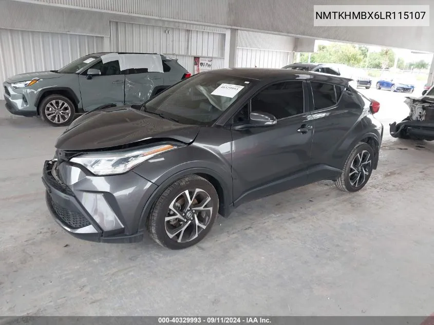 NMTKHMBX6LR115107 2020 Toyota C-Hr Xle