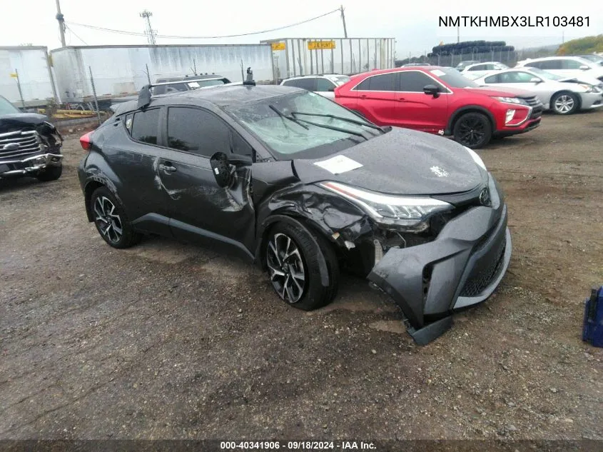 NMTKHMBX3LR103481 2020 Toyota C-Hr Xle/Le/Limited