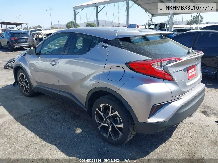 2020 Toyota C-Hr Xle VIN: JTNKHMBX3L1077717 Lot: 40373485