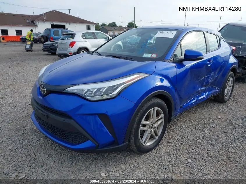 NMTKHMBX4LR114280 2020 Toyota C-Hr Le