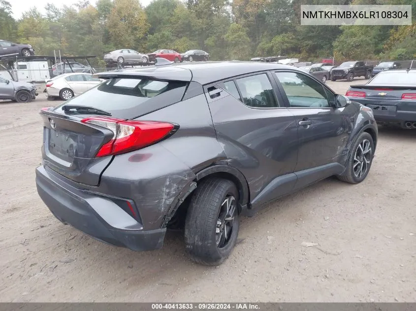 2020 Toyota C-Hr Xle VIN: NMTKHMBX6LR108304 Lot: 40413633