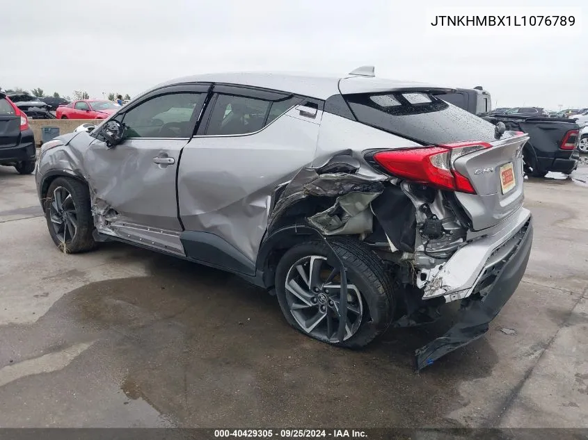 2020 Toyota C-Hr Limited VIN: JTNKHMBX1L1076789 Lot: 40429305