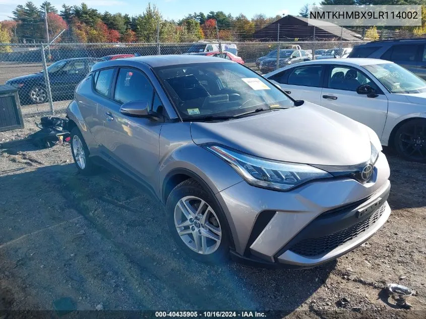 NMTKHMBX9LR114002 2020 Toyota C-Hr Le