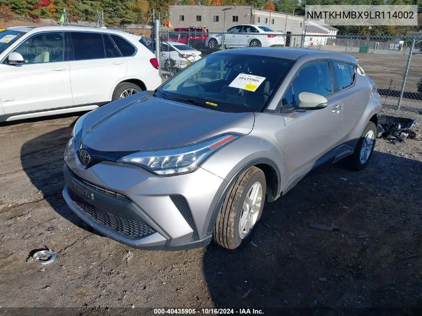 2020 Toyota C-Hr Le VIN: NMTKHMBX9LR114002 Lot: 40435905