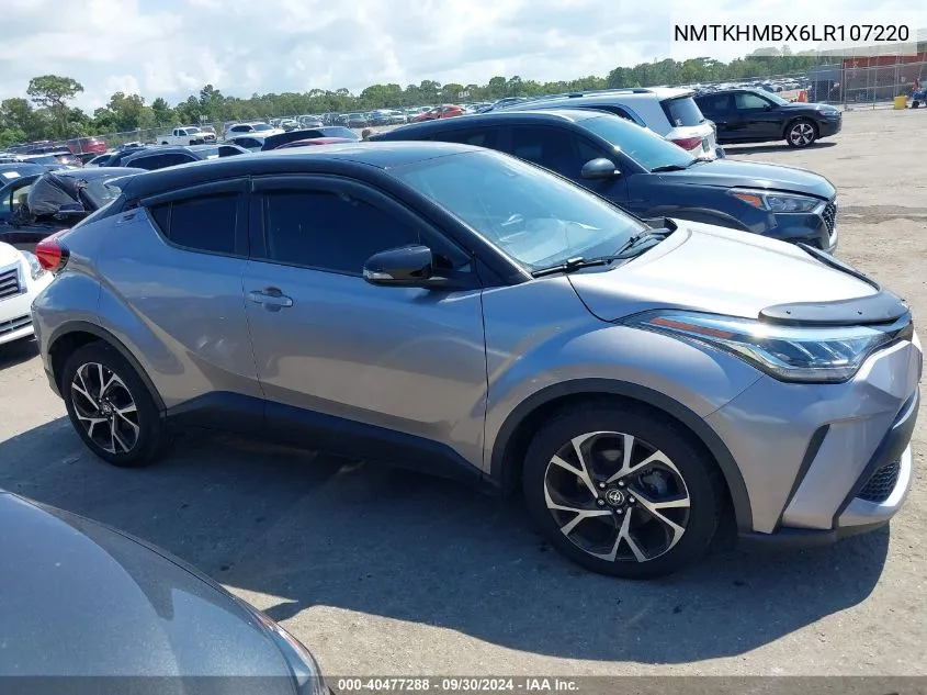 2020 Toyota C-Hr Xle VIN: NMTKHMBX6LR107220 Lot: 40477288