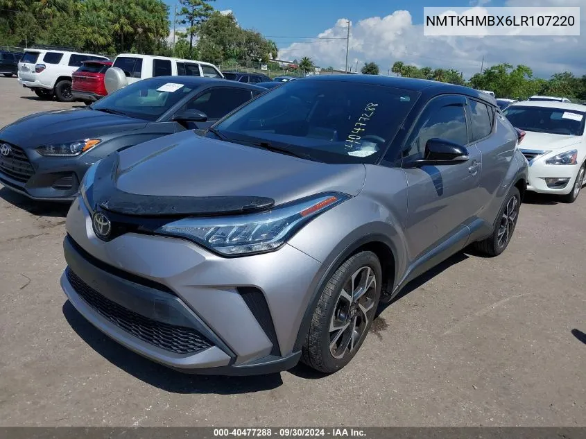 2020 Toyota C-Hr Xle VIN: NMTKHMBX6LR107220 Lot: 40477288