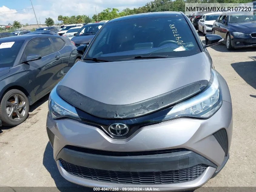 2020 Toyota C-Hr Xle VIN: NMTKHMBX6LR107220 Lot: 40477288