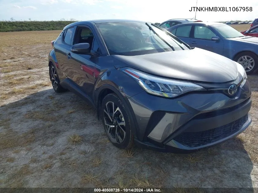 2020 Toyota C-Hr Xle VIN: JTNKHMBX8L1067958 Lot: 40508728