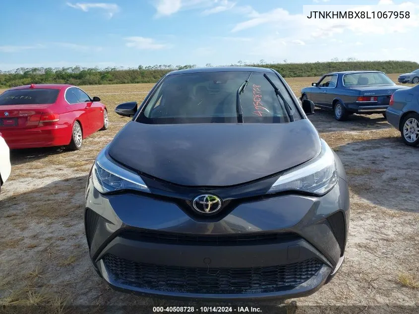 2020 Toyota C-Hr Xle VIN: JTNKHMBX8L1067958 Lot: 40508728