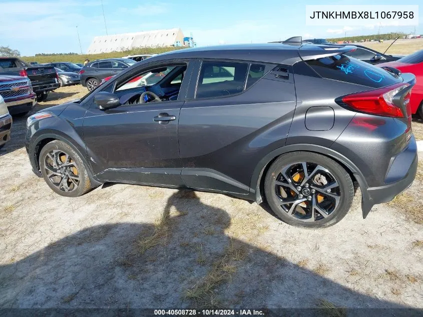 2020 Toyota C-Hr Xle VIN: JTNKHMBX8L1067958 Lot: 40508728