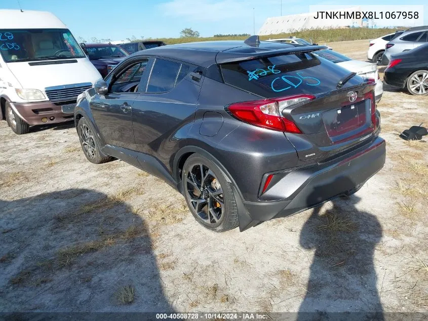 2020 Toyota C-Hr Xle VIN: JTNKHMBX8L1067958 Lot: 40508728