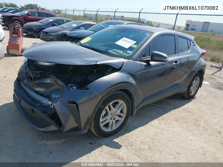 2020 Toyota C-Hr Le VIN: JTNKHMBX6L1070082 Lot: 40534921