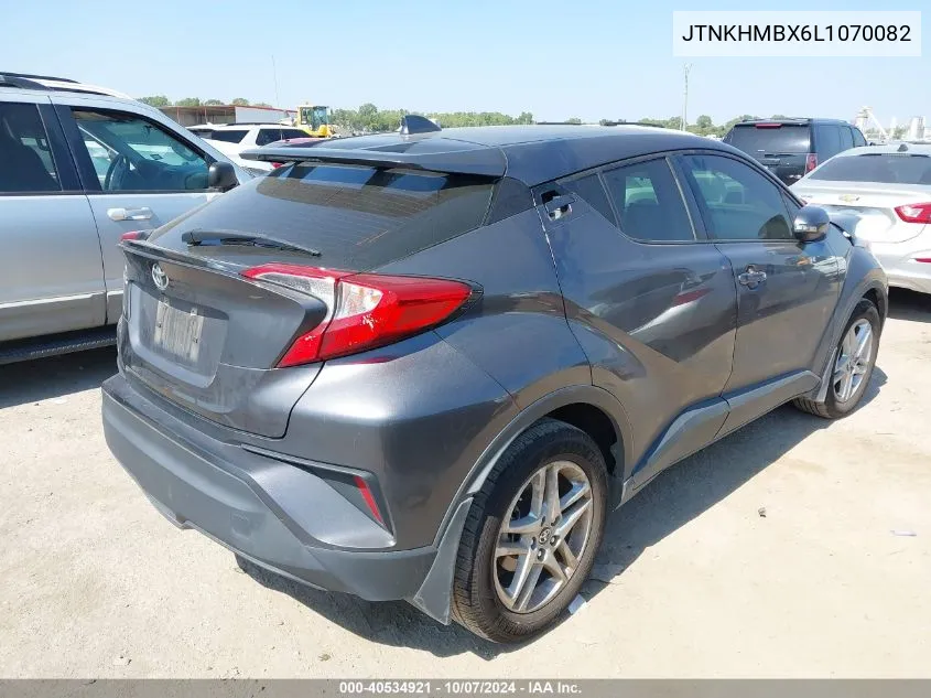 2020 Toyota C-Hr Le VIN: JTNKHMBX6L1070082 Lot: 40534921