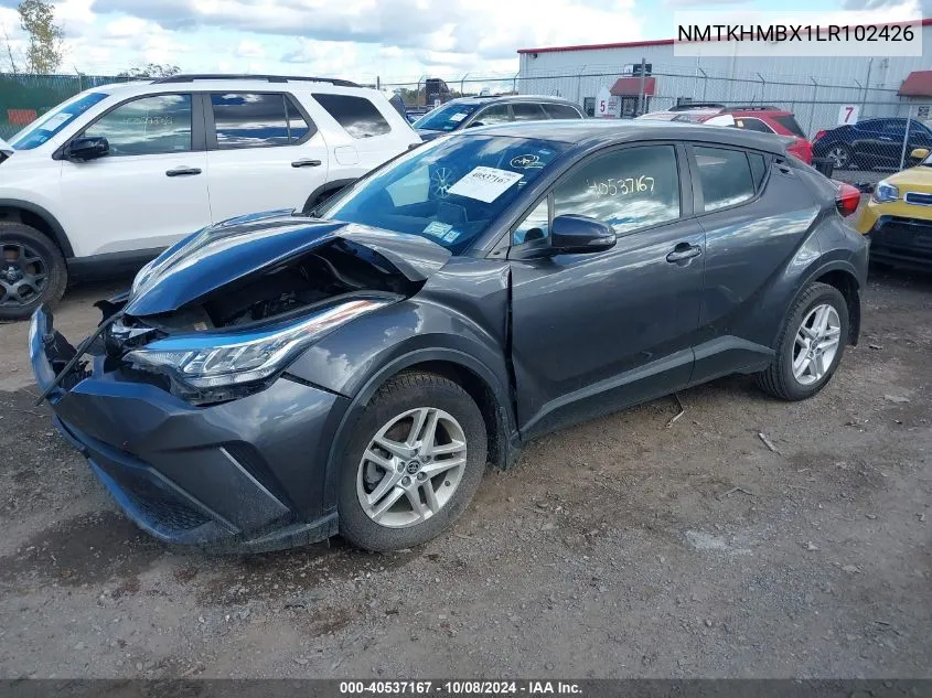 2020 Toyota C-Hr Le VIN: NMTKHMBX1LR102426 Lot: 40537167