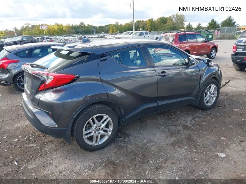 2020 Toyota C-Hr Le VIN: NMTKHMBX1LR102426 Lot: 40537167