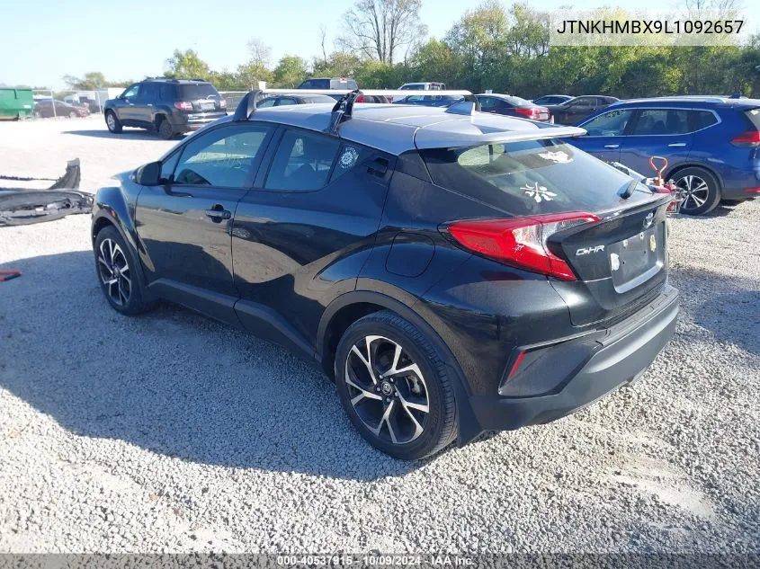 2020 Toyota C-Hr Xle VIN: JTNKHMBX9L1092657 Lot: 40537915